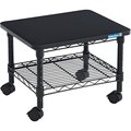 Global Industrial Interion Under-Desk Wire Machine Stand, 19W x 16D x 13-1/2H, Black 436958